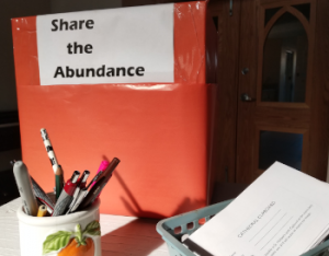 Share the Abundance Orange Box
